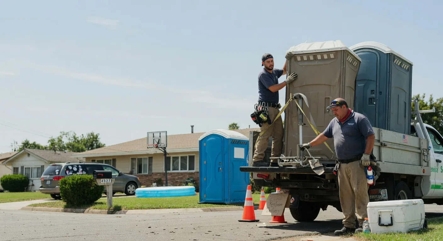 Porta Potty Rental in Streetman, TX near me